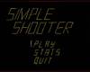 Simple shooter menu